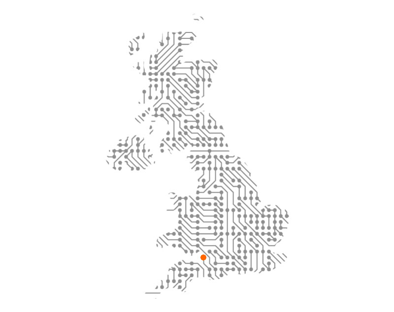Stylised representation of the British Isles